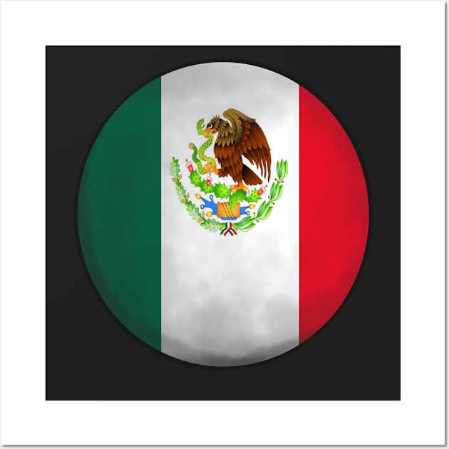 mexican flag ball Wall Art by persa